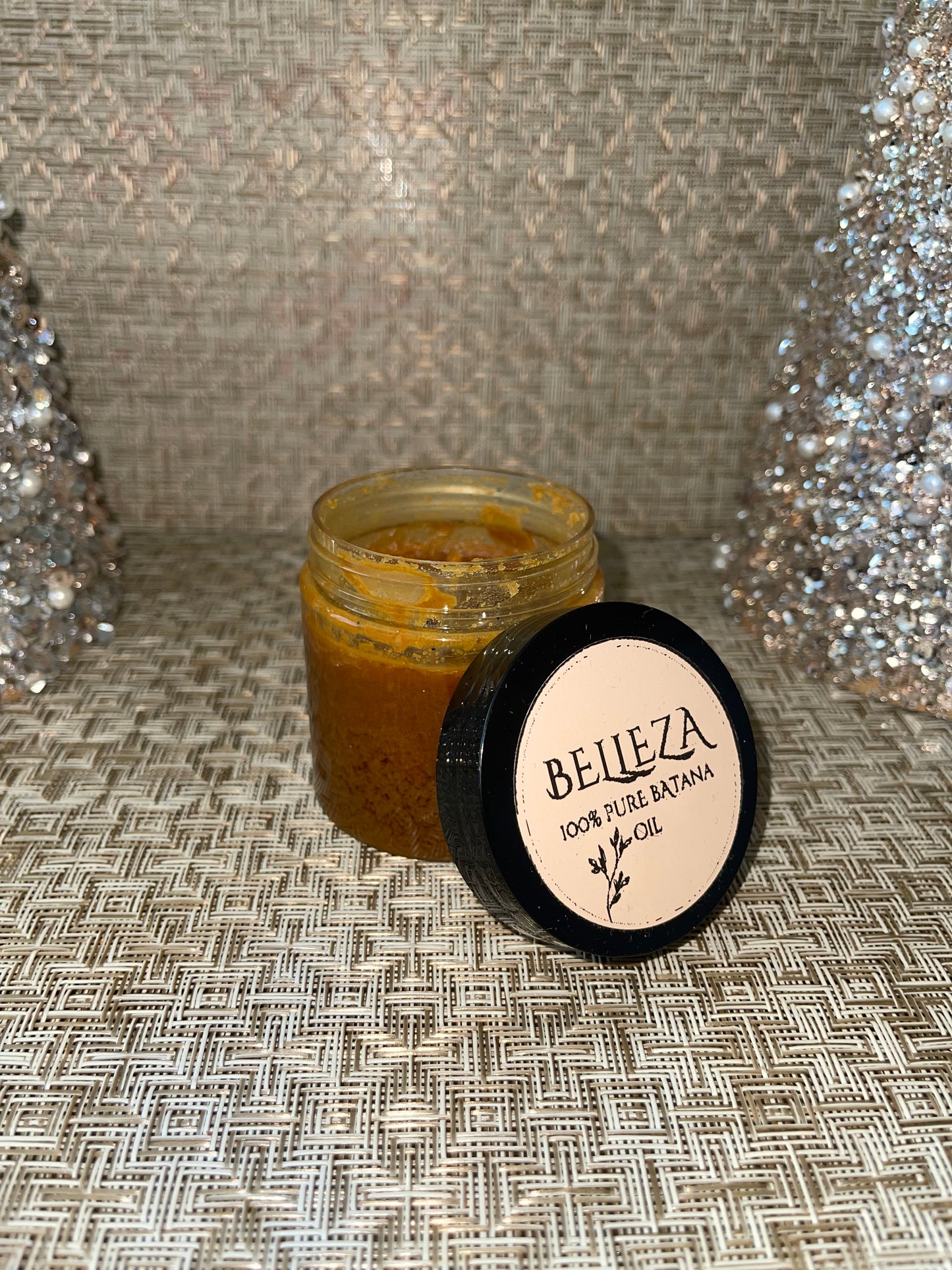 Raw, unfiltered, pure Batana Oil- 4oz jar